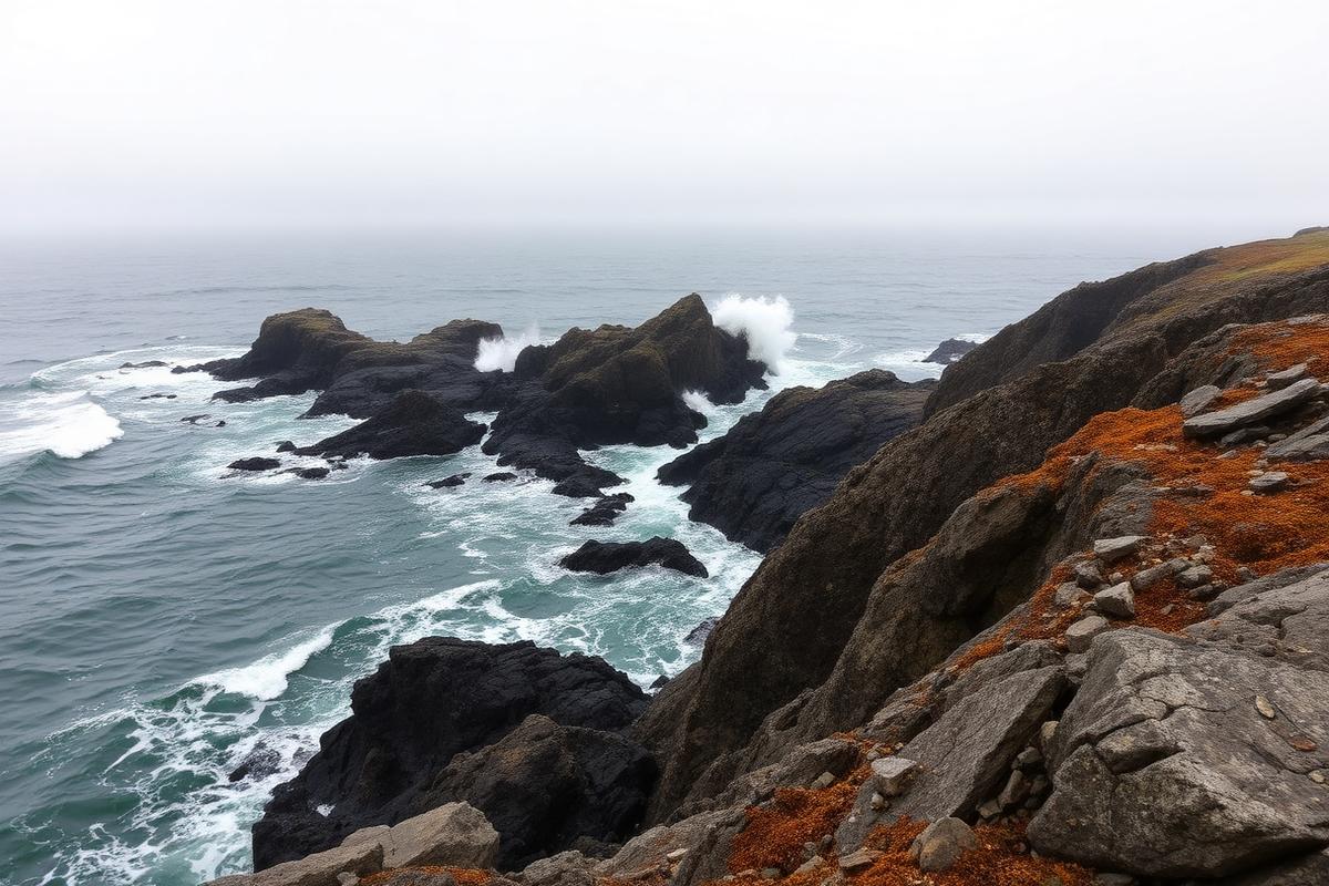 Pillar Point coastline