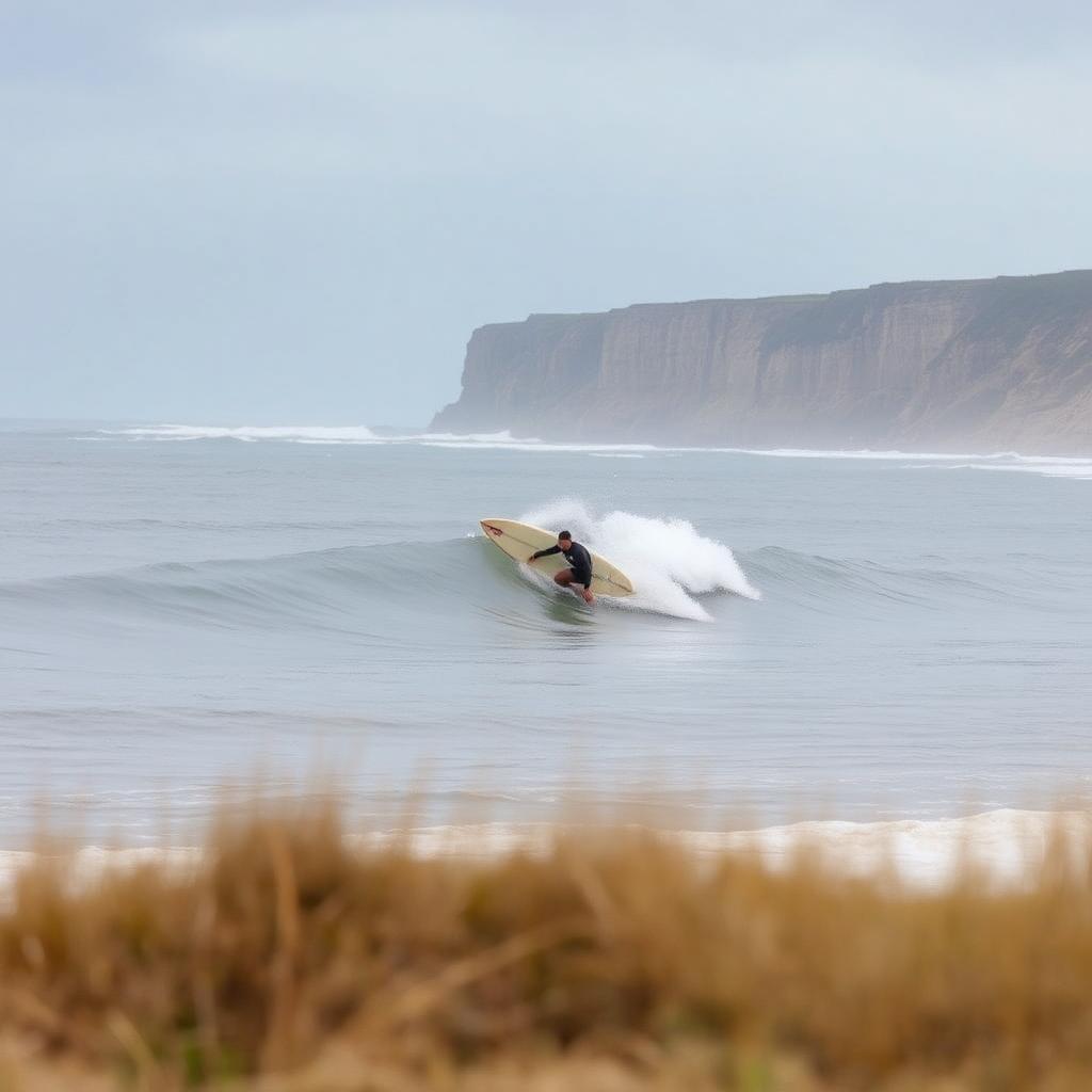 Surfista em Ditch Plains