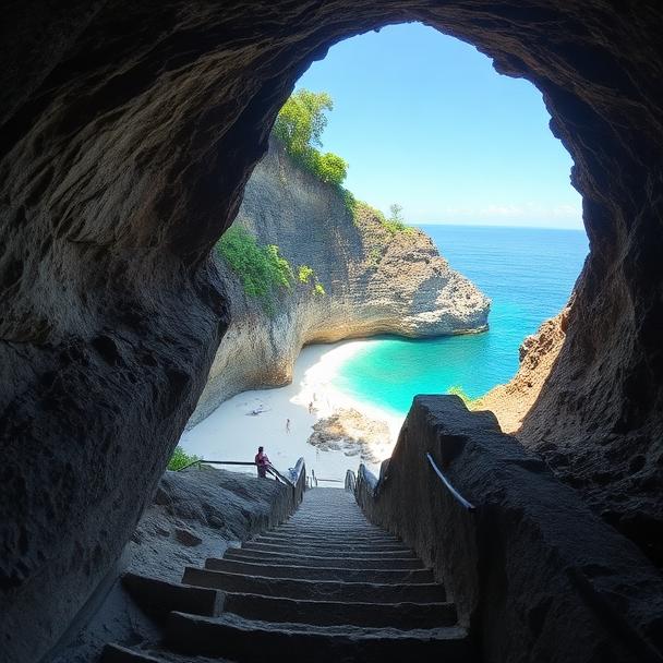 Padang Padang cave entrance