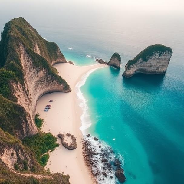 Padang Padang aerial view