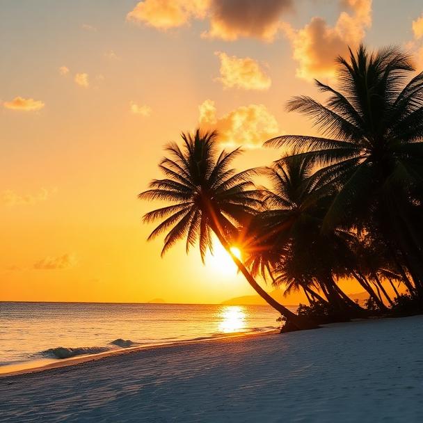 Fiji sunset