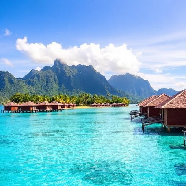 Tahiti lagoon